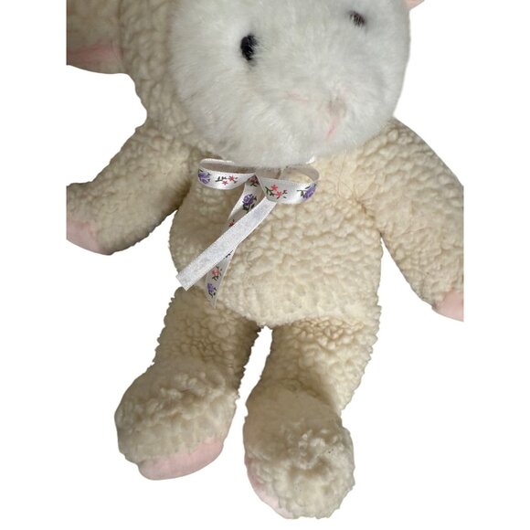 VTG 94 Commonwealth Lamb Sheep Sherpa Plush Cream 14 Stuffed Animal toy Walmart - Picture 5 of 14
